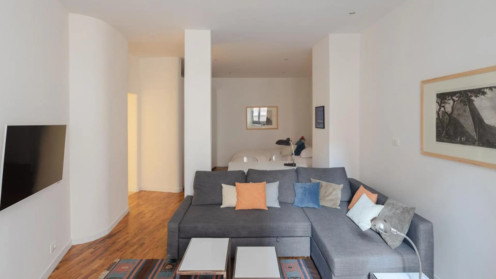 Modern Pied A Terre Near Piazza Navona Apartman Róma